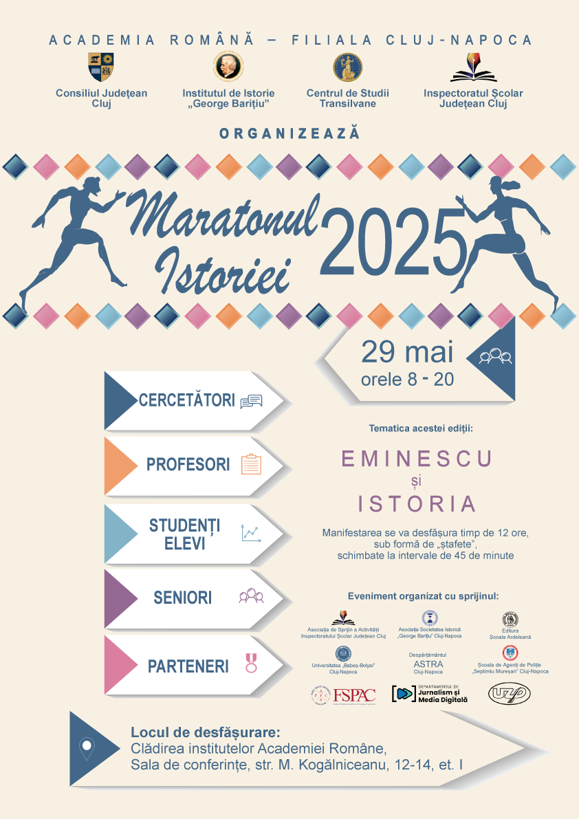 Afiș Maratonul Istoriei 2025
