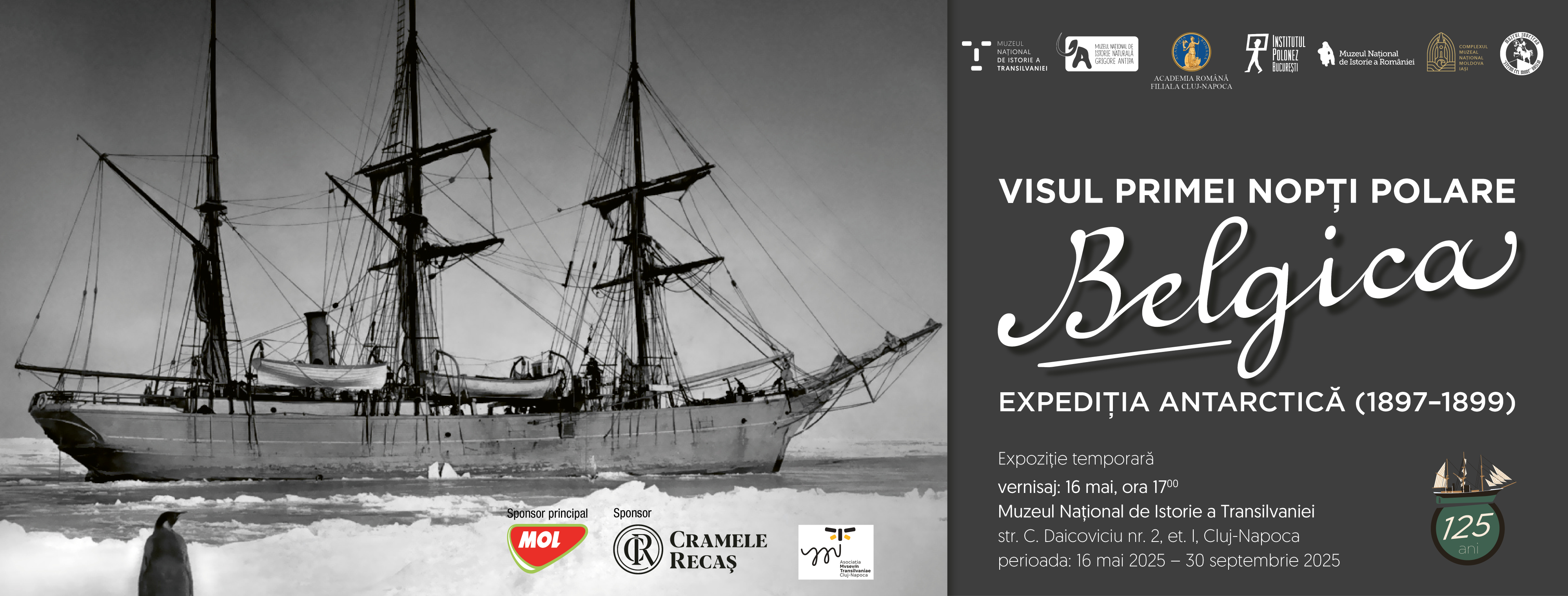 Expoziție „Visul primei nopți polare - Belgica”